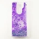 Чохол Glitter для Xiaomi Redmi Note 8 Pro Бампер Рідкий блиск Фіолетовий Без бренду - зображення 1