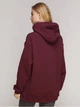 Худі Solo спортивне на флісі видовжене One Size Бордовий Wm1554 - зображення 3