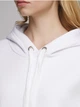 Худи Solo спортивное на флисе удлиненное One Size Белый Wm917 - изображение 3
