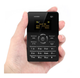 Мобільний маленький телефон Aiek Card Phone Qmart Q1 Black (MM1050) - зображення 1