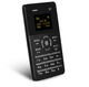 Мобільний маленький телефон Aiek Card Phone Qmart Q1 Black (MM1050) - зображення 2