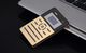 Мобільний маленький телефон Aiek Card Phone Qmart Q1 Gold (MM1049) - зображення 4