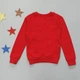 Утепленный свитшот "Собачка" (с пищалкой) Hacali kids для девочки 122-128 см Темно-красный 18449 - изображение 2