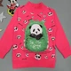 Утепленный свитшот "Панда" Lily kids для девочки 110 см Розовый 15718 - изображение 3
