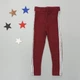 Лосини Timi kids для дівчинки 104-110 см Бордові 18547 - зображення 1