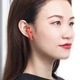 Беспроводные Bluetooth наушники Baseus Encok TWS W09 Красный - изображение 7