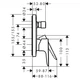 HANSGROHE Talis E Смеситель для ванны, однорычажный (71745000) - изображение 2