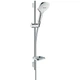 Душевой набор HANSGROHE RAINDANCE SELECT с ручной лейкой, шлангом и стойкой 650мм хром 26620400 - изображение 1