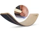 Рокерборд SwaeyBoard з захистом для пальців big 109x32x2.3 см темно-сірий - зображення 1
