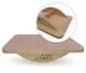 Балансир SwaeyBoard 50х35х10 см бежевый балансборд - изображение 1