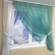 Кухонная занавеска TG Home №405 бирюза 300*180 - изображение 2