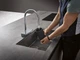 Змішувач кухонний Hansgrohe Aquno Select 170 3jet з витяжним зливом, хром (73837000) - изображение 5