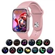 Смарт часы Smart Watch Series 6 M26 PLUS 44mm Aluminium беспроводная зарядка pink розовый - зображення 1