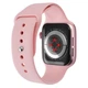 Смарт часы Smart Watch Series 6 M26 PLUS 44mm Aluminium беспроводная зарядка pink розовый - зображення 4