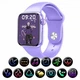 Смарт часы Smart Watch Series 6 M26 PLUS 44mm Aluminium беспроводная зарядка purple фиолетовый - изображение 1