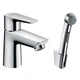 Змішувач для умивальника Hansgrohe Talis E 110 з гігієнічної лійкою, хром (71729000) - изображение 1