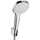 Душевой набор HANSGROHE CROMA SELECT E с ручной лейкой и шлангом с держателем хром 26412400 - изображение 1