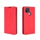 Чехол Taba Retro-Skin для OPPO A15s книжка кожа PU с визитницей красный - изображение 1
