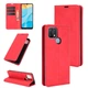 Чехол Taba Retro-Skin для OPPO A15s книжка кожа PU с визитницей красный - изображение 2