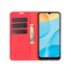 Чехол Taba Retro-Skin для OPPO A15s книжка кожа PU с визитницей красный - изображение 3