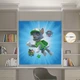 Римские шторы с цепочным карнизом DECOLIV Фотопечать Щенячий патруль 19-01 Блэкаут 40*170 см - изображение 1