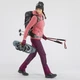 Черевики для зимових походів Quechua SH520 x-warm mid EU41 UA40,5 Чорні з рожевим (899571) - зображення 3