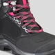 Черевики для зимових походів Quechua SH520 x-warm mid EU41 UA40,5 Чорні з рожевим (899571) - зображення 6
