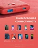 Зовнішній акумулятор Anker PowerCore 10000 mAh Slim PD Fabric Red (A1231H91) - зображення 4