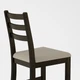 Стілець IKEA LERHAMN чорно-коричневий / бежевий Vittaryd (702.642.81) - зображення 3