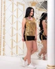 Женский костюм Lenato Азола 48-50 черный-золото - изображение 2