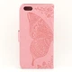 Чохол Butterfly для iPhone 6 Plus / 6s Plus Книжка шкіра PU рожевий Без бренду - зображення 8