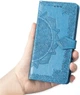 Чехол Vintage для Iphone 6 / 6s книжка кожа PU голубой - изображение 5