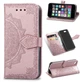Чехол Vintage для Iphone 6 / 6s книжка кожа PU розовый - изображение 1