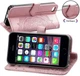Чехол Vintage для Iphone 6 / 6s книжка кожа PU розовый - изображение 3