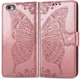 Чохол Butterfly для iPhone 6 Plus / 6s Plus Книжка шкіра PU Rose Gold Без бренду - зображення 1