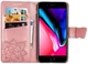Чохол Butterfly для iPhone 6 Plus / 6s Plus Книжка шкіра PU Rose Gold Без бренду - зображення 5