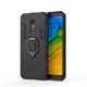 Чехол Fiji Ring для Xiaomi Redmi 5 Plus бронированный бампер с кольцом черный - изображение 2