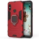 Чехол Fiji Ring для Xiaomi Mi A2 Lite / Redmi 6 Pro бронированный бампер с кольцом красный - изображение 2