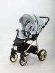 Коляска Adamex Cortina Pro CP-475 2 в 1 Мятный - изображение 4