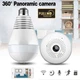 Панорамная IP WiFi камера видеонаблюдения лампочка 360° CAMERA SMART IP CAD-B13 H302 2MP - изображение 2