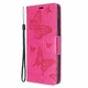 Чохол-книжка з малюнком UniCase Butterfly Pattern для Samsung Galaxy A51 - Rose - зображення 2