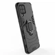 Чехол с подставкой Deexe Hybrid Case для Samsung Galaxy M32 (M325) - Black - изображение 6