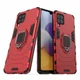 Чехол с подставкой Deexe Hybrid Case для Samsung Galaxy M32 (M325) - Red - изображение 2