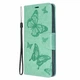 Чохол-книжка з малюнком UniCase Butterfly Pattern для Samsung Galaxy A51 - Green - зображення 2