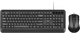 Комплект проводной 2Е MK404 USB Black (2E-MK404UB) - изображение 1