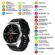 Смарт-годинник Smart watch Modfit S600 Black-Silver - зображення 2