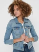Джинсовая куртка ONLY ONLTIA LIFE DNM JACKET BB LB BEX179 NOOS 40 Голубой 15177241 Light Blue Denim - изображение 2