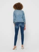 Джинсовая куртка ONLY ONLTIA LIFE DNM JACKET BB LB BEX179 NOOS 40 Голубой 15177241 Light Blue Denim - изображение 3