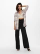 Куртка-рубашка ONLY ONLVALENTINA L/S CHECK SHACKET OTW M разноцветный 15239157 Cloud Dancer-CHECK - изображение 2