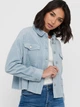 Вельветовая куртка ONLY ONLMARINA-ENY LIFE L/S CORD JACKET PNT M Голубой 15222456 Slate - изображение 2